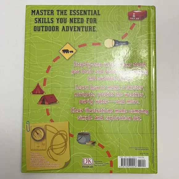Survival A Step By Step Guide To Camping And Outdoor Skills Paperback DK Publish - Picture 11 of 13